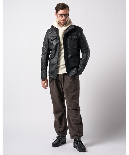 wjk パンツ vintage 2-tuck easy trousers メンズ : ZOZOTOWN Yahoo!店