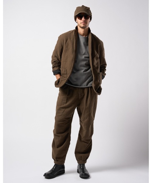 wjk パンツ vintage 2-tuck easy trousers メンズ : ZOZOTOWN Yahoo!店