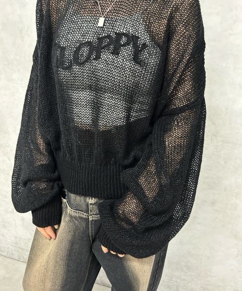 「WHO'S WHO gallery」 長袖ニット FREE アイボリー レディース_画像6