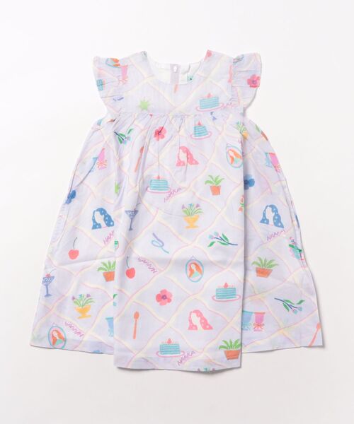 HAKKA KIDS（ハッカキッズ） ワンピース hakka kids×KOTOMI FUJIWARA