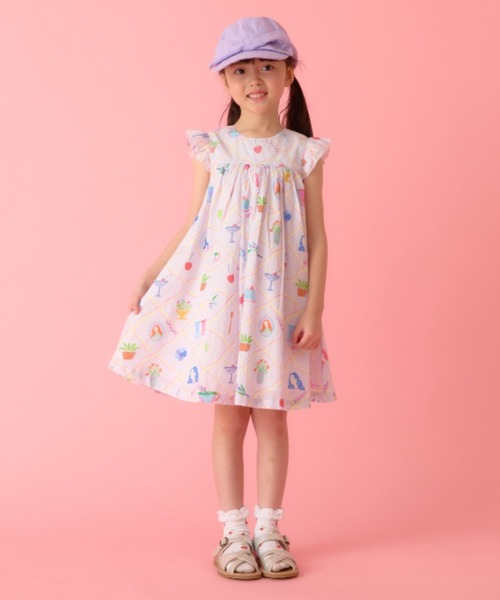HAKKA KIDS（ハッカキッズ） ワンピース hakka kids×KOTOMI FUJIWARA