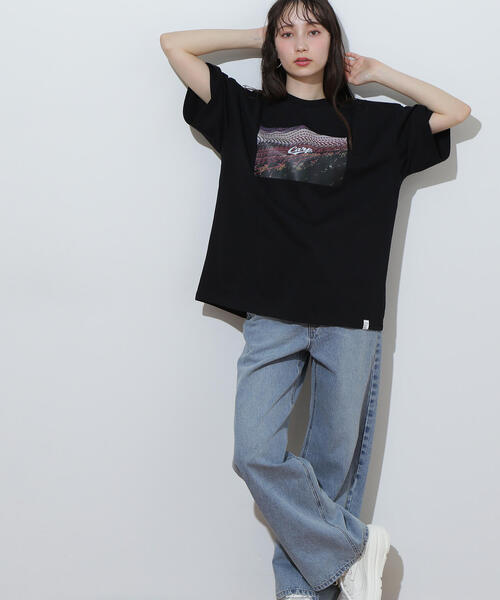 tシャツ 「広島東洋カープ×竹内裕二氏×NBBコラボ」ビッグフォトTシャツ レディース 広島東洋カープ×竹内裕二氏×NBBコラボ】ビッグフォトTシャツ