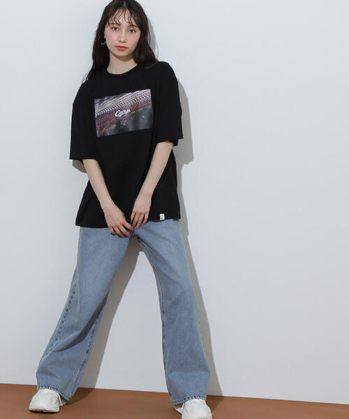 tシャツ 「広島東洋カープ×竹内裕二氏×NBBコラボ」ビッグフォトTシャツ レディース 広島東洋カープ×竹内裕二氏×NBBコラボ】ビッグフォトTシャツ