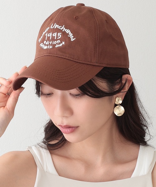 Lace Ladies キャップ 帽子 配色 ナンバー 刺繍付き ベース