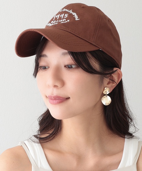 Lace Ladies キャップ 帽子 配色 ナンバー 刺繍付き ベース
