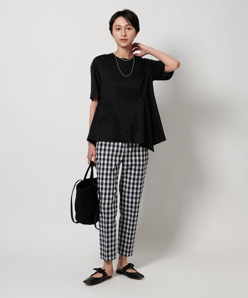 UNITED ARROWS tシャツ イレギュラーヘム ショートスリーブ