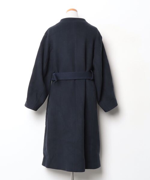 UNITED TOKYO（ユナイテッドトウキョウ） ノーカラーコート 1 ネイビー