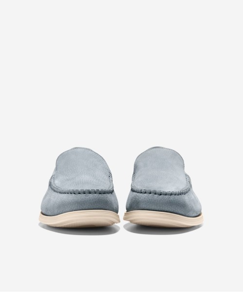 Cole Haan スエード ローファー 6½ グレー 4.ゼログランド ローファー