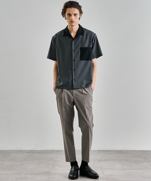 【新品同様】UNITED TOKYO SUMMER WOOLシャツ&パンツ UNITED TOKYO（ユナイテッドトウキョウ） シャツ SUMMER WOOL オープン