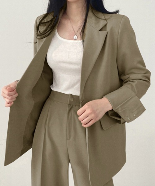「Miniministore」 「MEI HAN HUI YIBJIAO」パンツスーツ S ブラック レディース