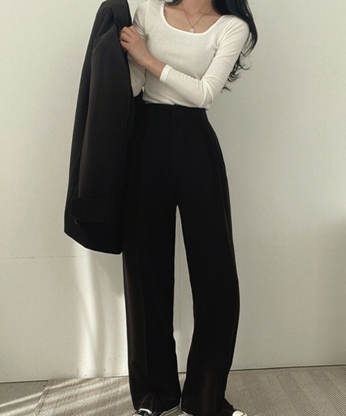 「Miniministore」 「MEI HAN HUI YIBJIAO」パンツスーツ S ブラック レディース