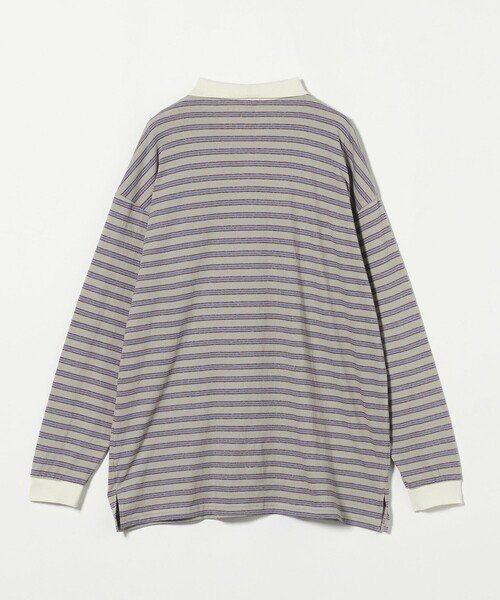 ROKU 6 コットンボーダーラガー 美品 6 tシャツ 「6(ROKU)」コットン ボーダー ラガー レディース