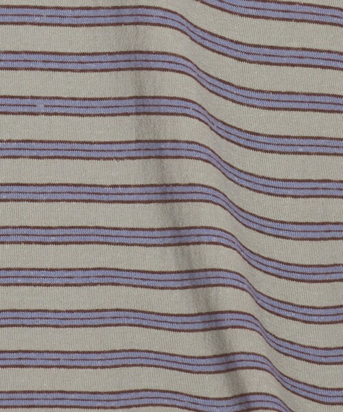 6 tシャツ 「6(ROKU)」コットン ボーダー ラガー レディース