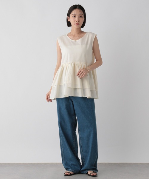 LOWRYS FARM（ローリーズファーム） tシャツ ペプラムチュニック 