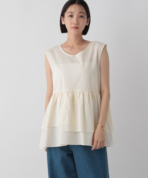 LOWRYS FARM（ローリーズファーム） tシャツ ペプラムチュニック