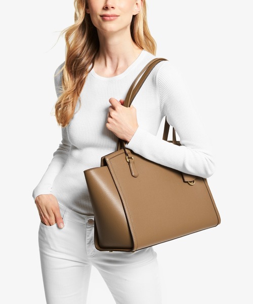 MICHAEL KORS ベージュ トートバッグ MICHAEL KORS ベージュ トートバッグ