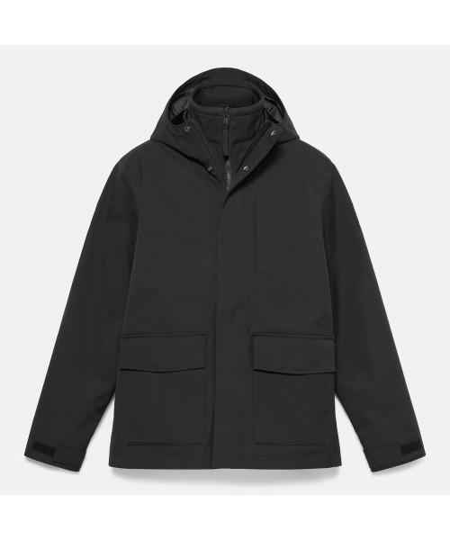 Timberland フード付きナイロンジャケット L Timberland（ティンバーランド） コート ジャケット ウォーター