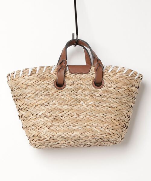 Anya Hindmarch かごバッグ ナチュラル ANYA HINDMARCH アニヤハインドマーチ かごバッグ Eyes アイズ