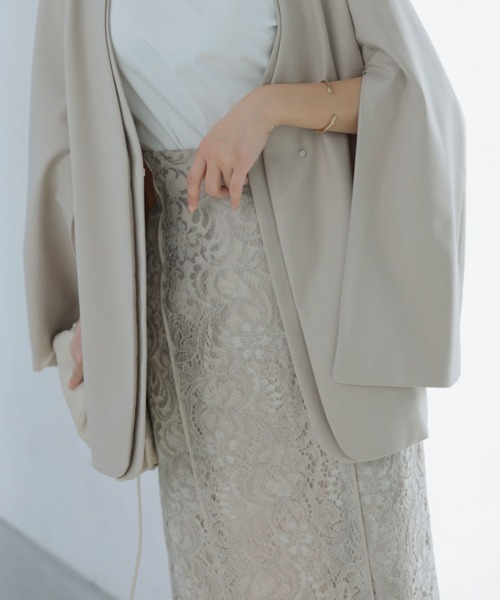 新品未使用 anuans スカート SMALL グレー レディース anuans 「anuans」 タイトスカート SMALL グレー レディース