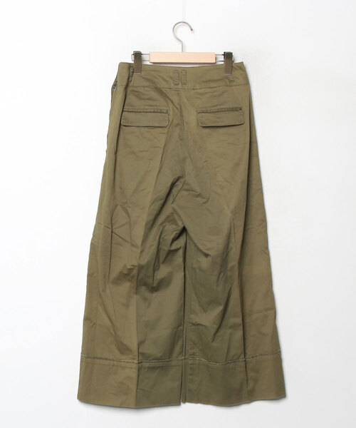 「LOWRYS FARM」 チノパンツ MEDIUM グリーン レディース