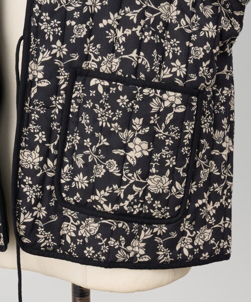 BEARDSLEY（ビアズリー） ブルゾン アウター プリント中綿ジャケット