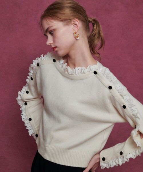 LOULOU WILLOUGHBY（ルルウィルビー） ニット セーター 「LOULOU