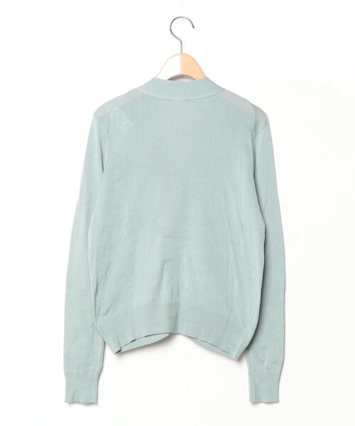 「Letroyes」 ニットカーディガン 1 グリーン レディース