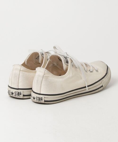 「CONVERSE」 ローカットスニーカー 24.5cm ホワイト レディース