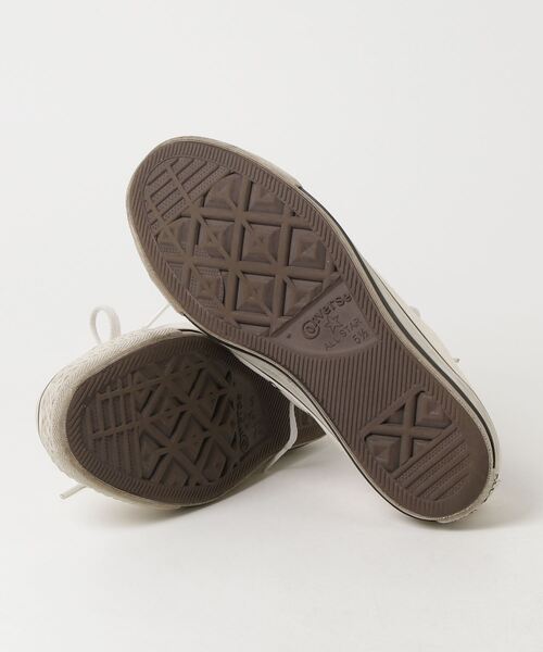 「CONVERSE」 ローカットスニーカー 24.5cm ホワイト レディース