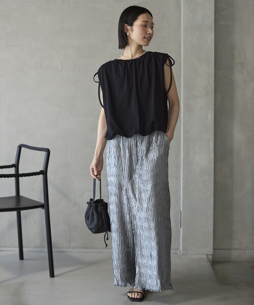 Firsthand（ファーストハンド） ノースリーブトップス FREE ブラック