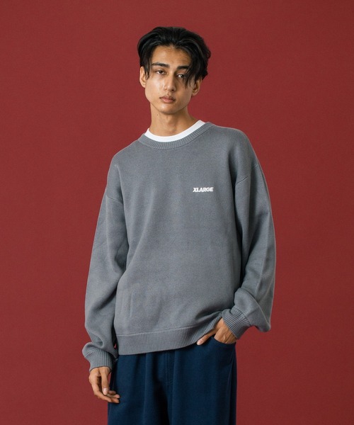 XLARGE（エクストラ ラージ） セーター ニット SLANTED OG KNIT