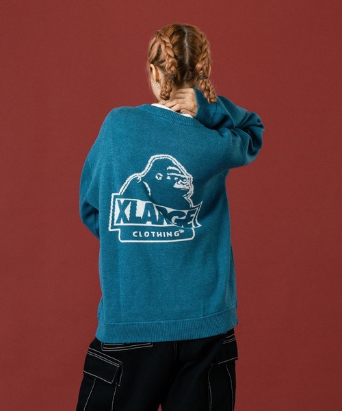 XLARGE（エクストラ ラージ） セーター ニット SLANTED OG KNIT