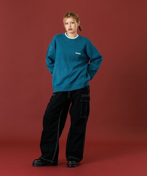XLARGE（エクストラ ラージ） セーター ニット SLANTED OG KNIT