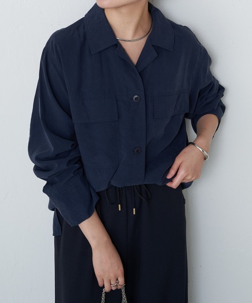 高品質， 得価 「COLLAGE GALLARDAGALANTE」 長袖シャツ FREE グリーン レディース