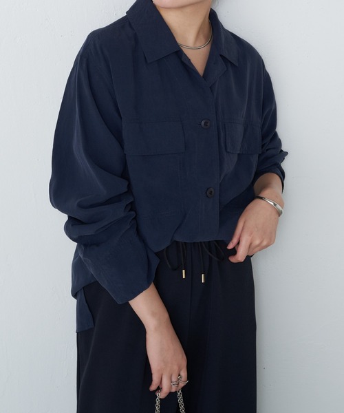 高品質， 得価 「COLLAGE GALLARDAGALANTE」 長袖シャツ FREE グリーン レディース