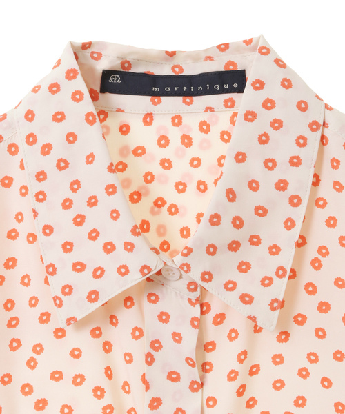 「martinique」 半袖シャツ FREE ホワイト系その他 レディース_画像9