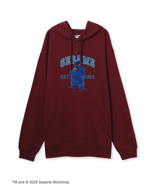 SESAME STREET（セサミストリート） パーカー 「UNISEX」カレッジロゴ