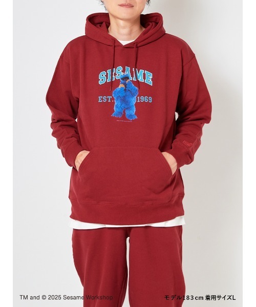 SESAME STREET（セサミストリート） パーカー 「UNISEX」カレッジロゴ