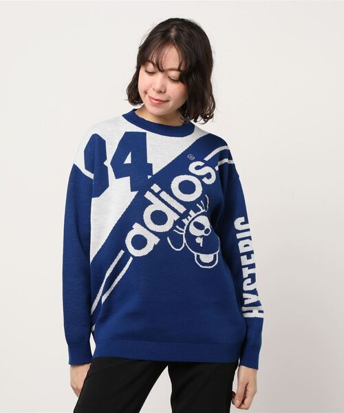 HYSTERIC GLAMOUR（ヒステリックグラマー） 長袖ニット FREE レッド