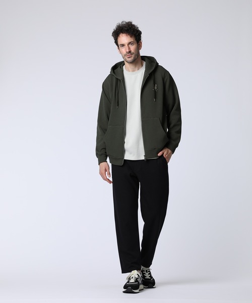 Psycho Bunny（サイコバニー） パーカー ワンポイントバニー ワッフル