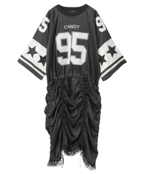 candy stripper NUMBERING SATIN ワンピース Candy Stripper（キャンディーストリッパー） ワンピース NUMBERING