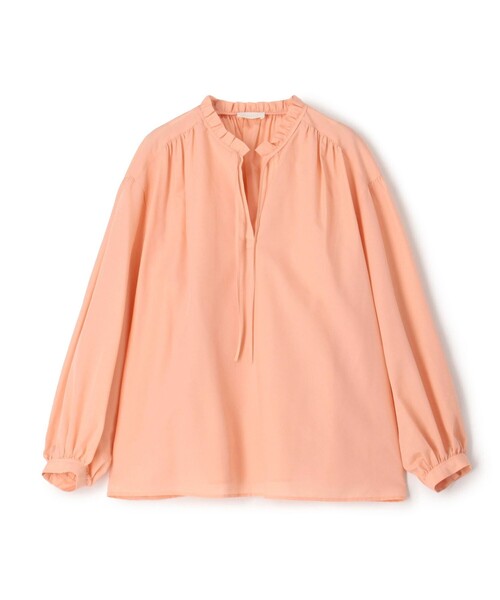 Ballsey（ボールジィ） ブラウス シャツ ハイカウントポプリン フリル