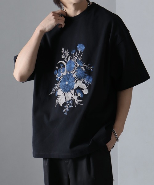 「welise」 半袖Tシャツ M ブラック メンズ_画像6