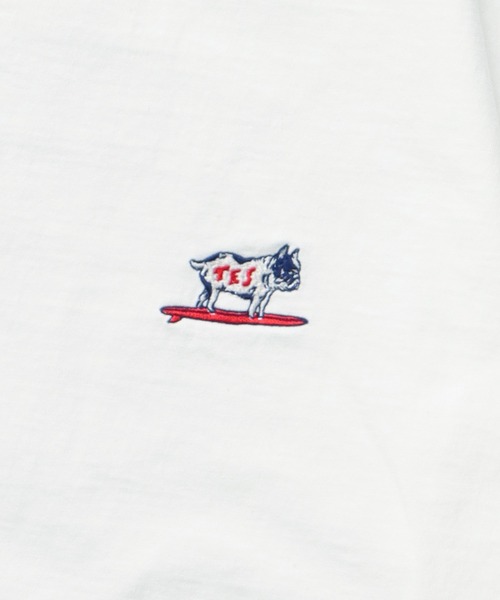 「The Endless Summer」 「tes」半袖Tシャツ LARGE ホワイト メンズ_画像3