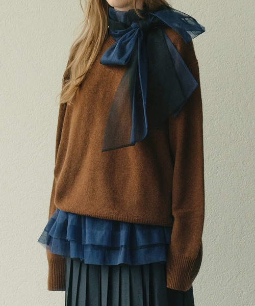 LE CIEL BLEU ニット ルシェルブルー LE CIEL BLEU ルシェルブルー レディース ニット・セーター サイズ：36