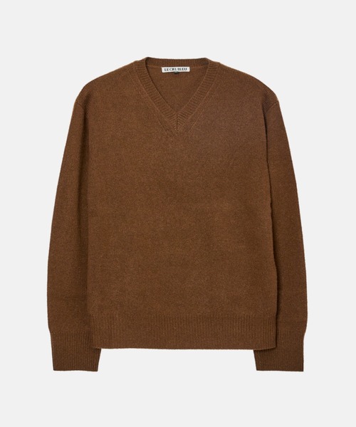 Wool Cashmere V Neck Knit ルシェルブルーウールカシミア LE CIEL BLEU（ルシェルブルー）の「ウールカシミヤVネックニット