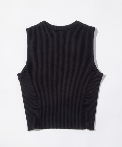 「WCJ」 ノースリーブニット FREE アイボリー レディース_画像7