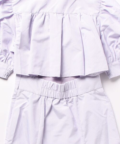 「rienda」 半袖ワンピース SMALL ブラック レディース_画像3