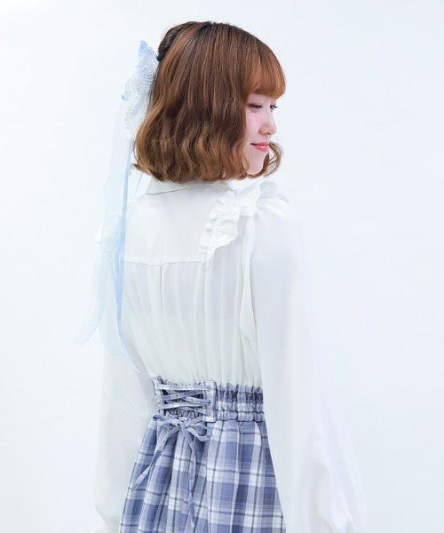 axes femme POETIQUE ワンピース ハイウエストドッキングワンピース