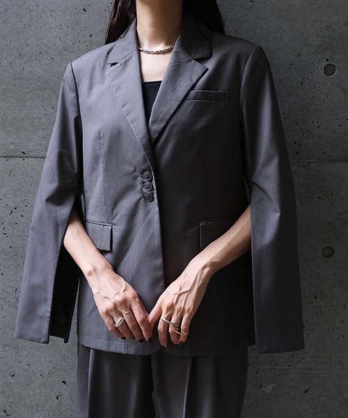 CIEL'AIR（シエルエアー） ジャケット テーラードジャケット SLIT